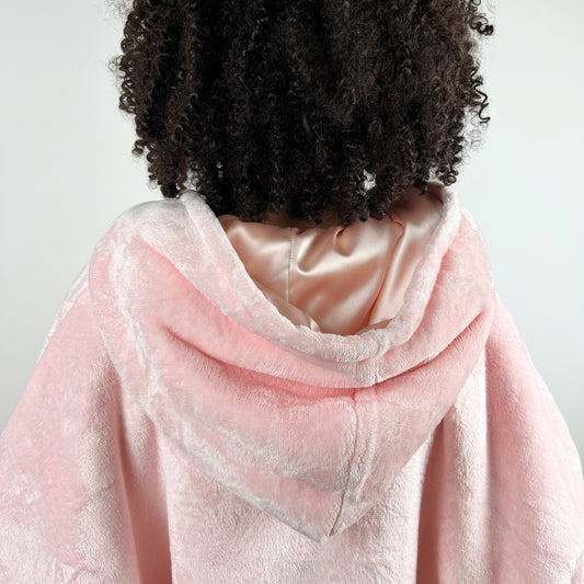 Satin Lined Blanket Hoodie