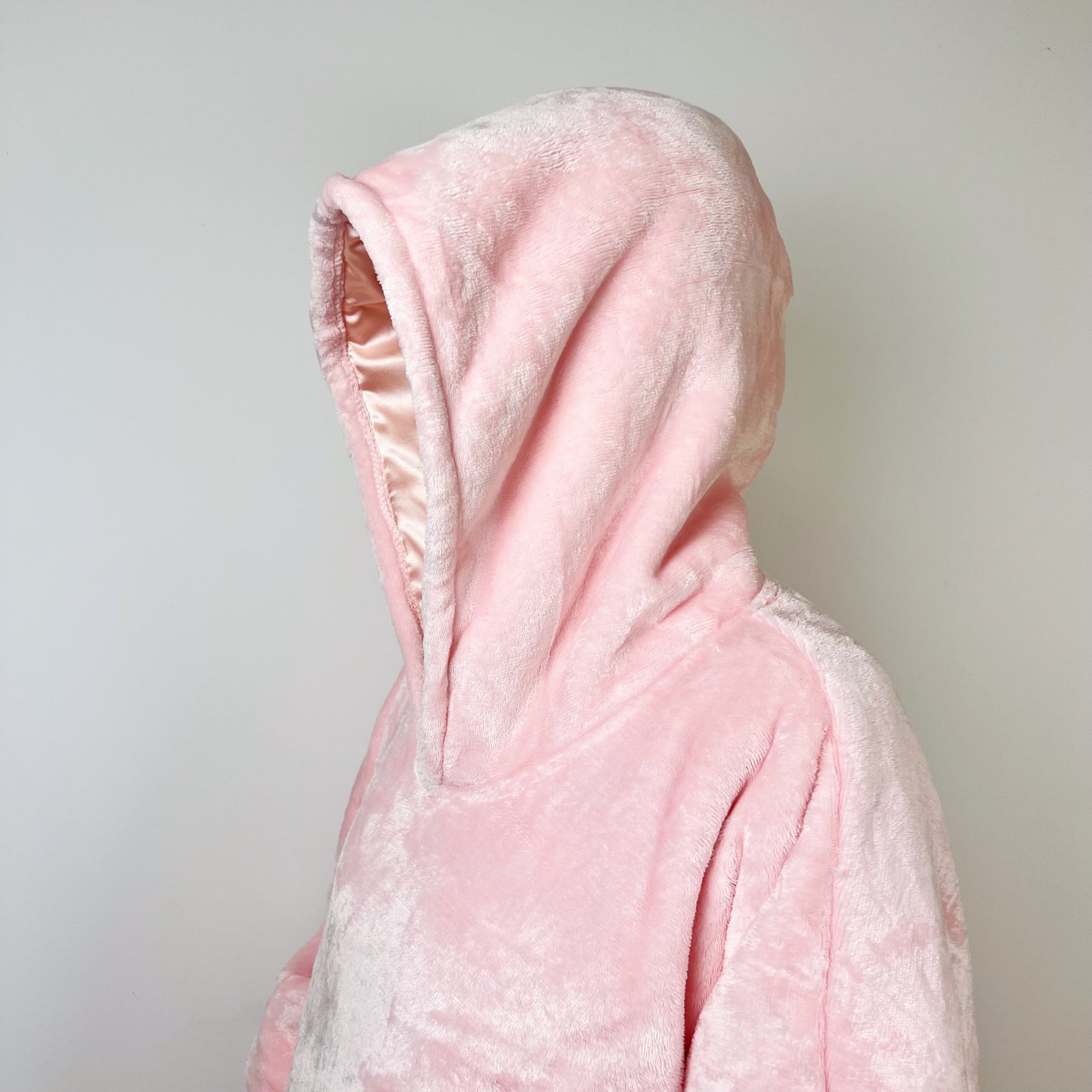 Satin Lined Blanket Hoodie