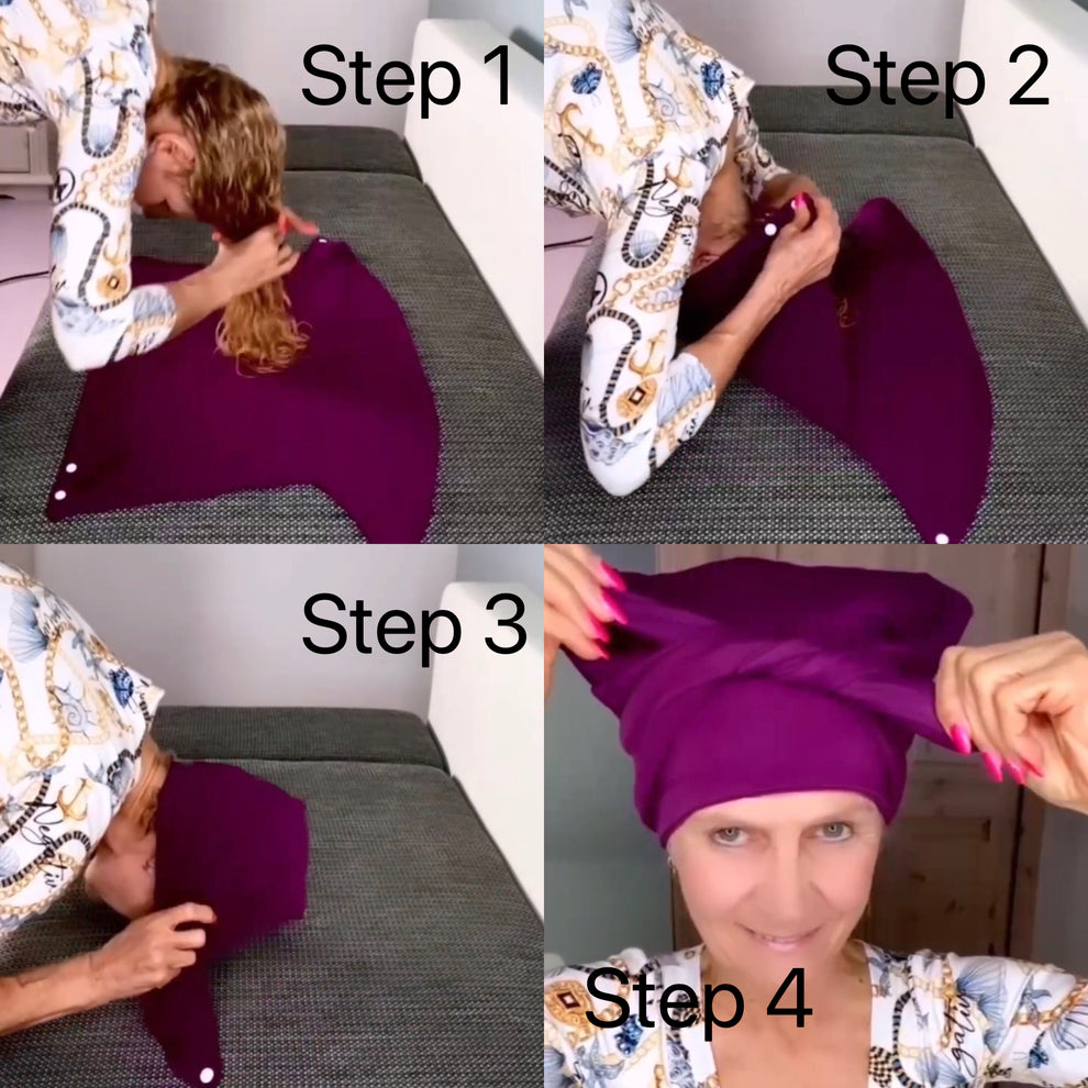 Plooping Two Layers T-shirt Hair Plopping Towel – Tplopee
